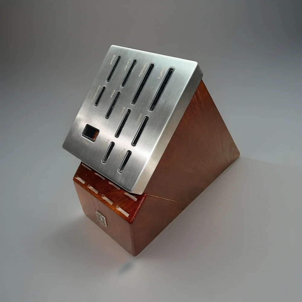 Henckels Self Sharpening Knife Block 19 Slots 02T199  10345-200 Block Only